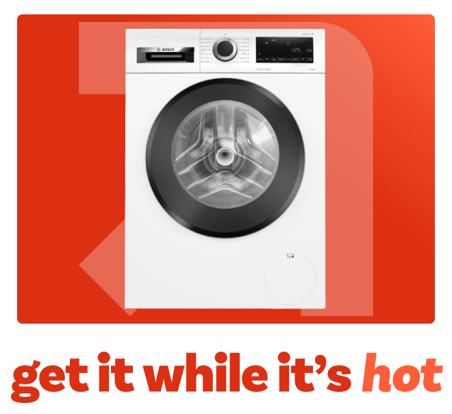 Bosch Series 6 10kg 1400rpm Washing Machine - White