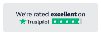 We're rated excellent on Trustpilot