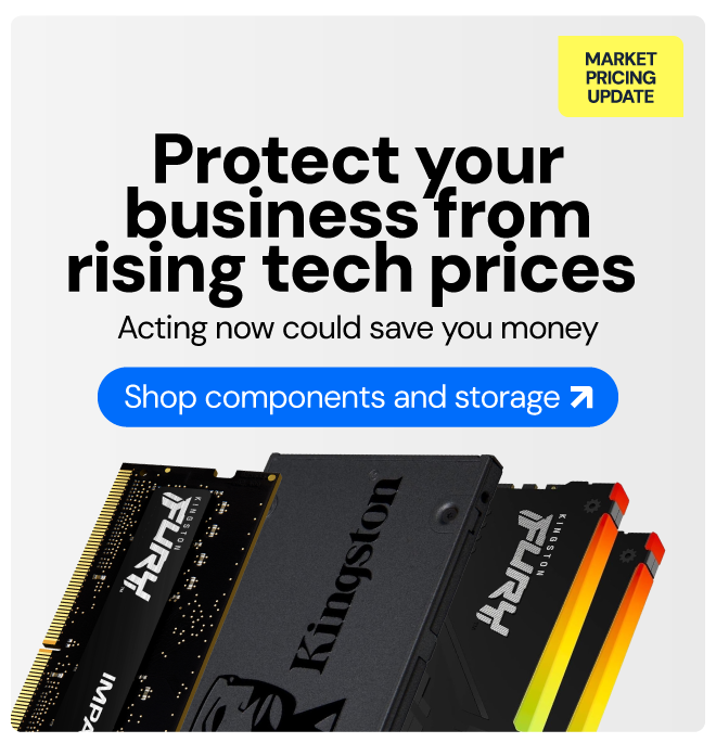 Memory pricing is increasing