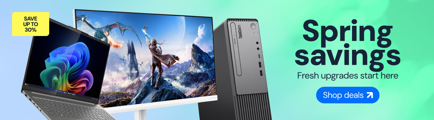 Spring savings with Laptops Direct