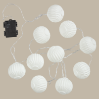 Outdoor-Lichterkette ISFUGL L315 cm m/10 LED weiss