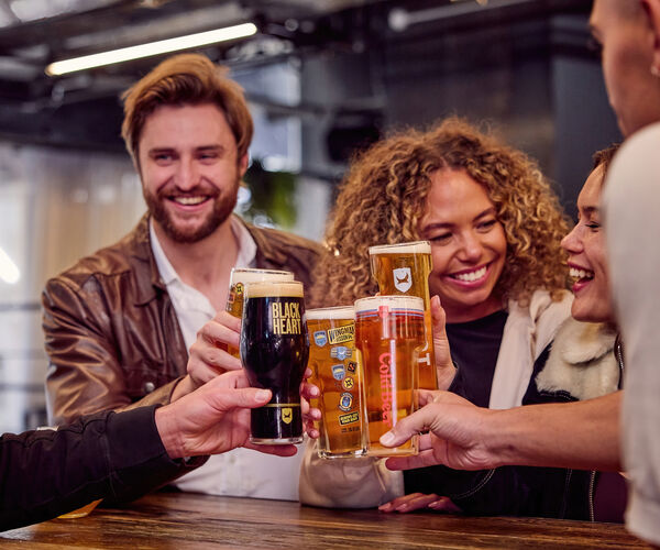 TWO FREE PINTS ON US.