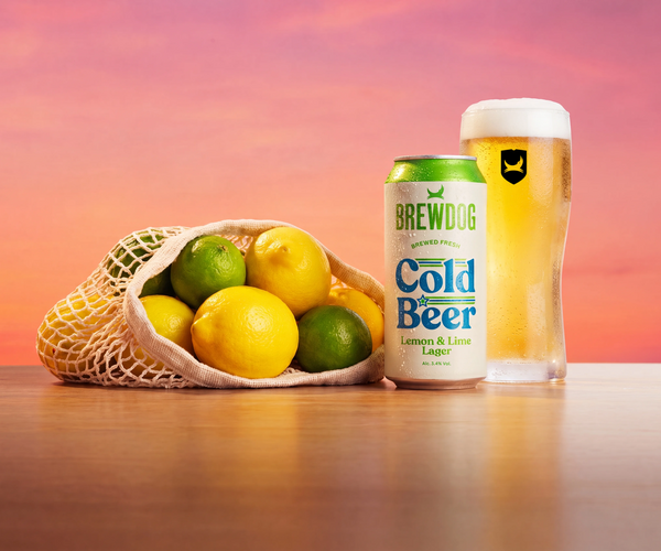COLD BEER LEMON AND LIME