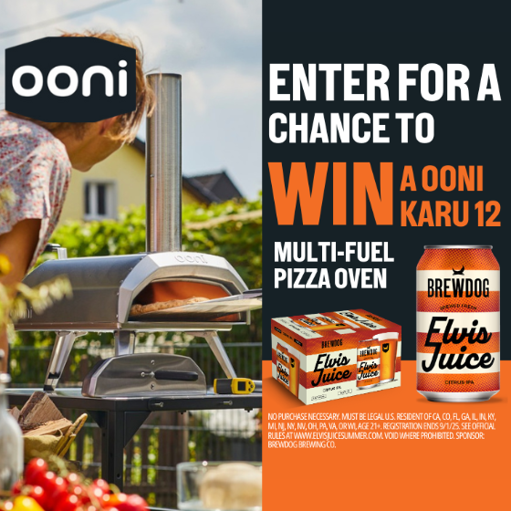 WIN AN OONI PIZZA OVEN