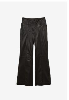 Leather Patch Pocket Tailored Trouser