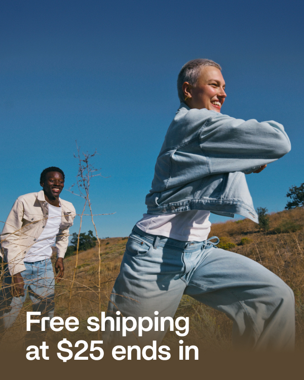 Free shipping at $25 ends tonight