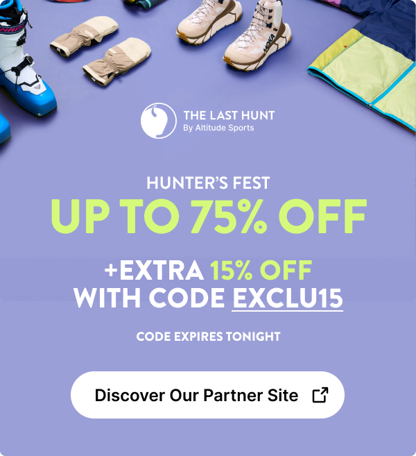 EXCLUSIVE ACCESS to Hunter's Fest: Discounts on the WHOLE SITE up to 75% + EXTRA 15% with code EXCLU15.