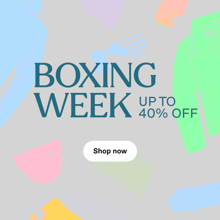 Boxing Day Up to 40% off