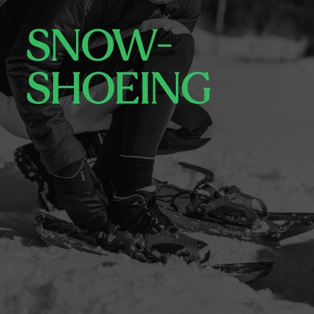 Snowshoeing