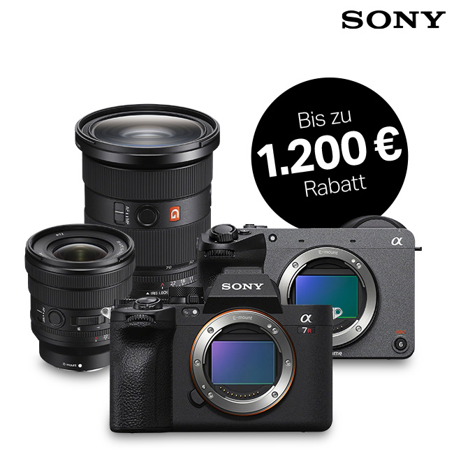 Sets der Sony-Aktion