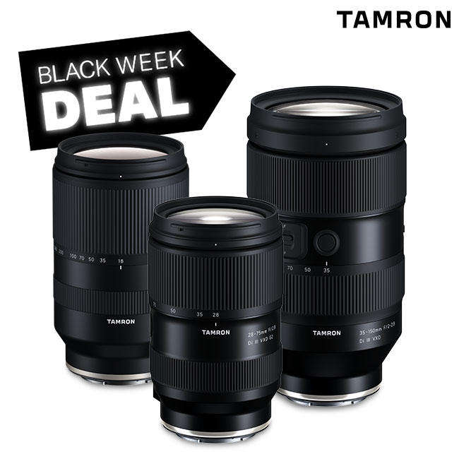 Tamron Black Week Deals