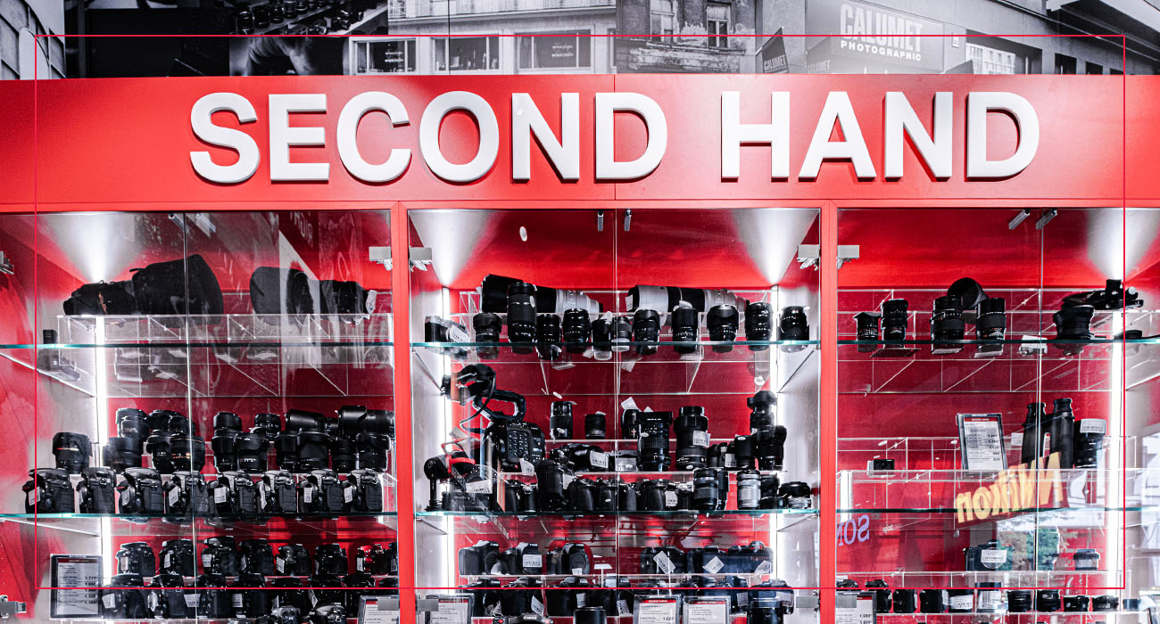 Second-Hand-Artikel reduziert