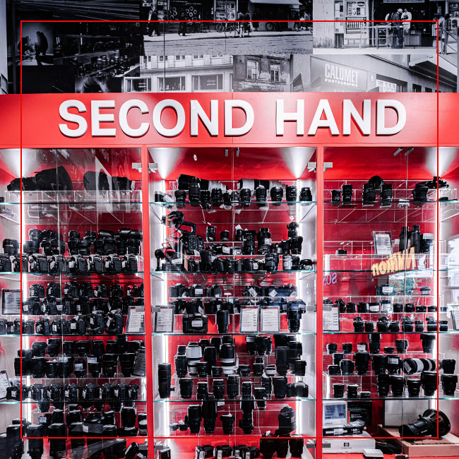 Second-Hand-Artikel reduziert