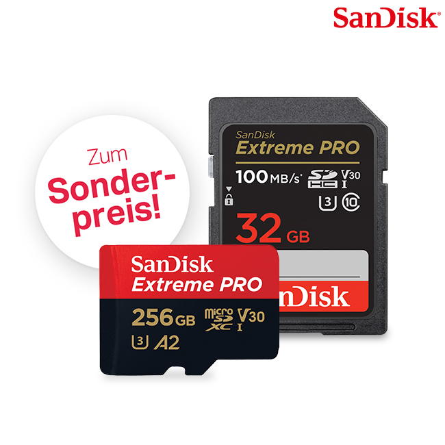 SanDisk Osteraktion