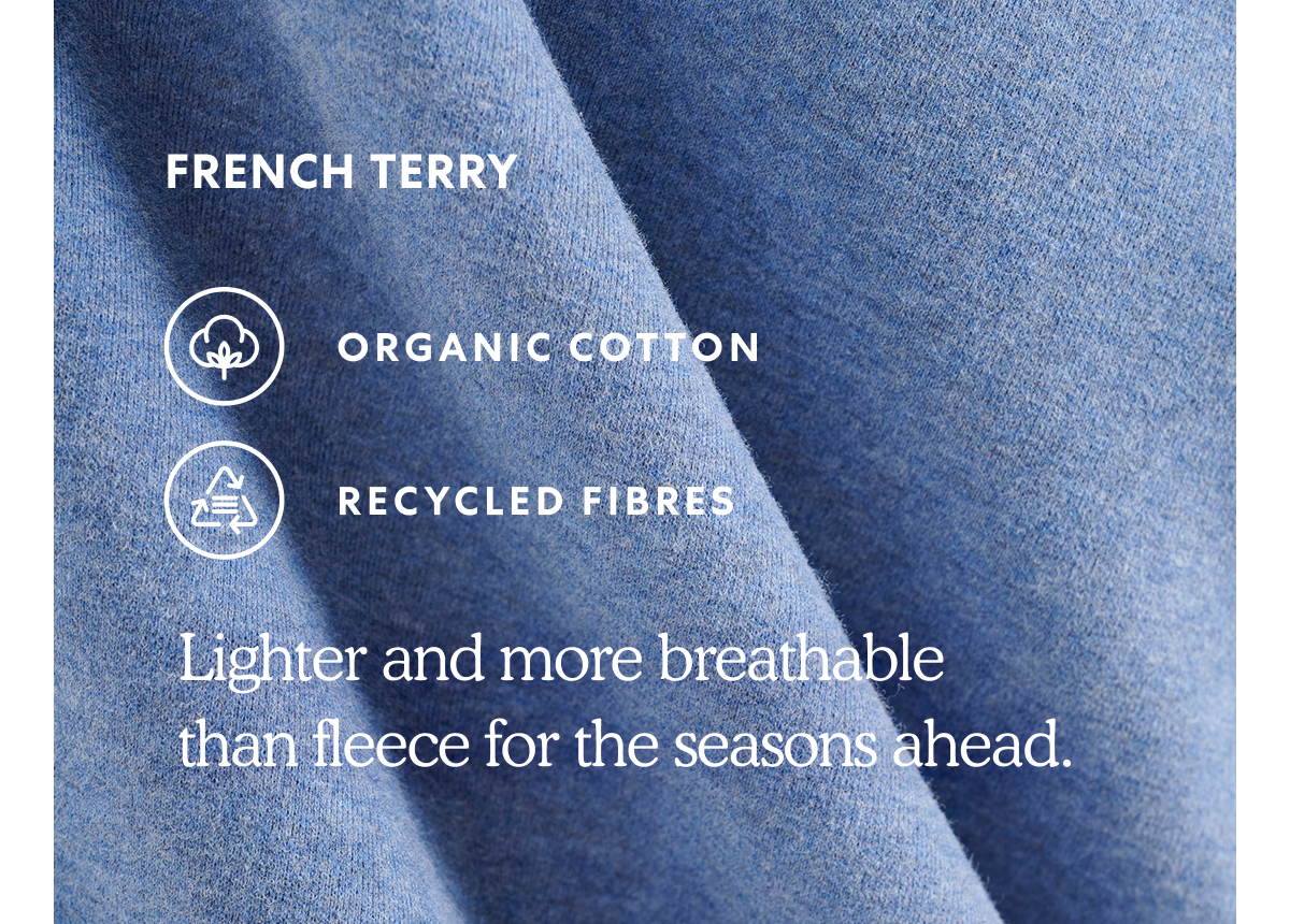 Stay cool on unexpected warm days.