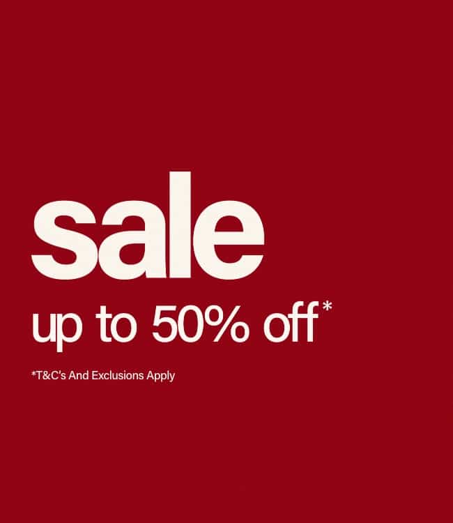 Sale - Up to 50% Off* 