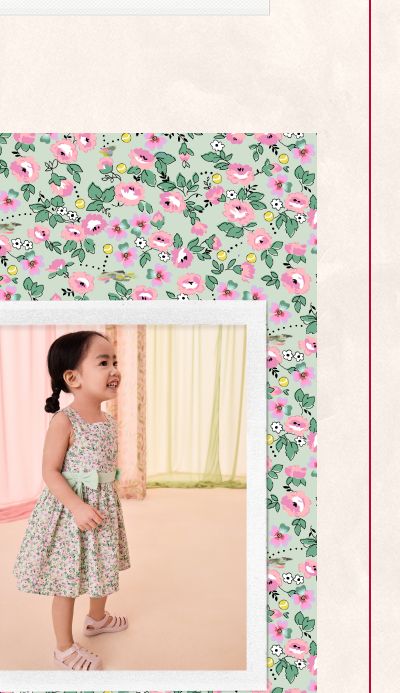 Cath Kidston Green Tennis Ditsy Bow Front Prom Dress