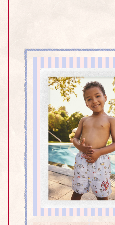 Blue Cath Kidston Swim Shorts (3mths-7yrs)
