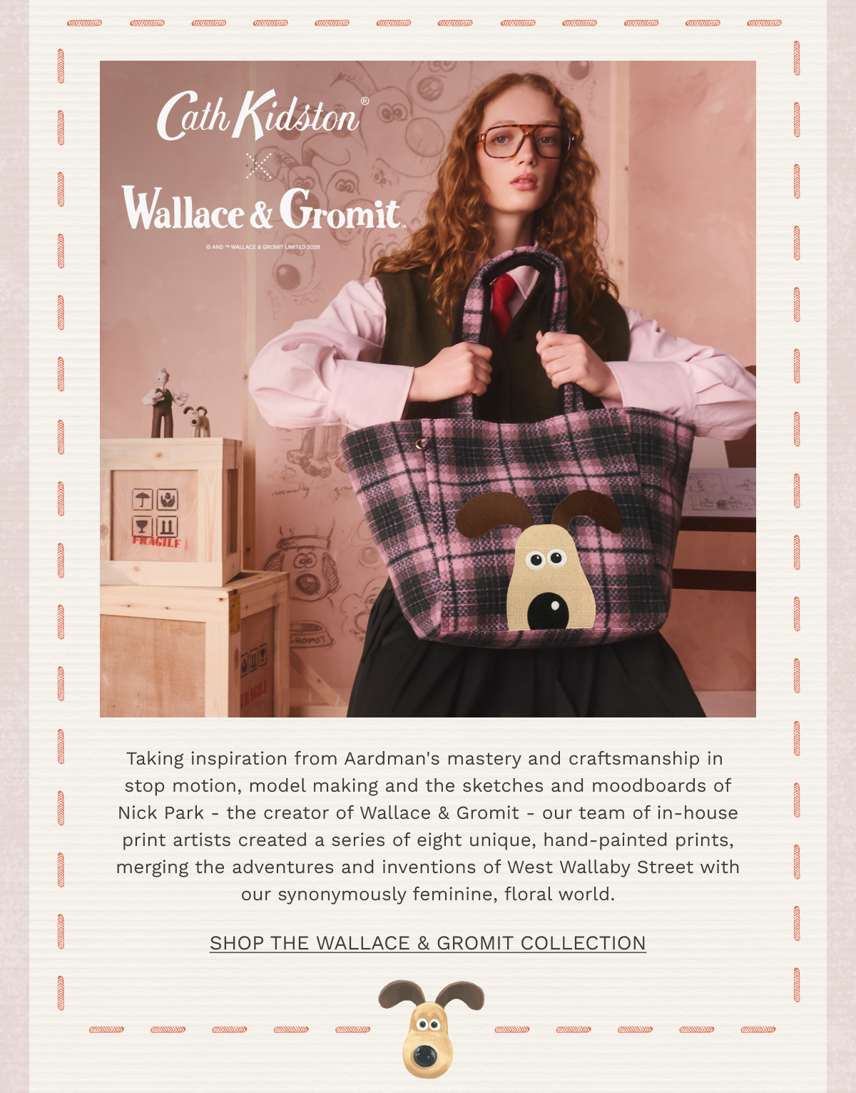 Cath Kidston x Wallace & Gromit
