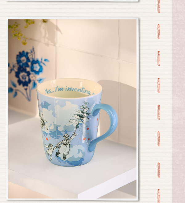 Cath Kidston Blue Wallace and Gromit Mug