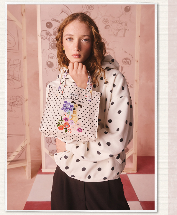 Cath Kidston Ecru Spot Wallace and Gromit Small Book Bag