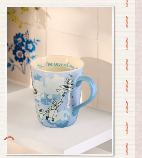 Cath Kidston Blue Wallace and Gromit Mug