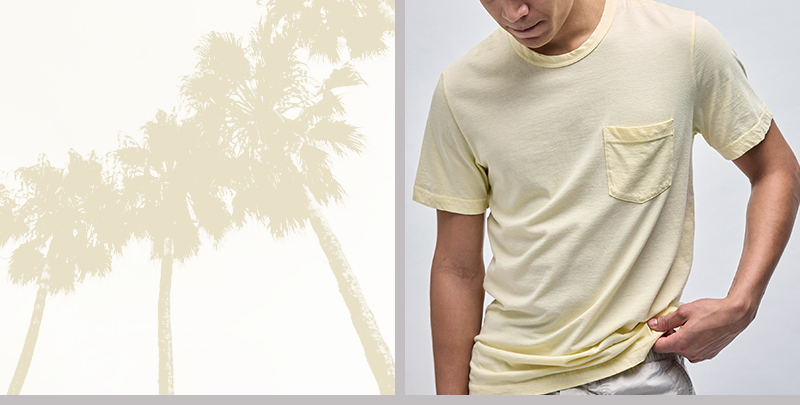 LIGHTWEIGHT JERSEY POCKET TEE