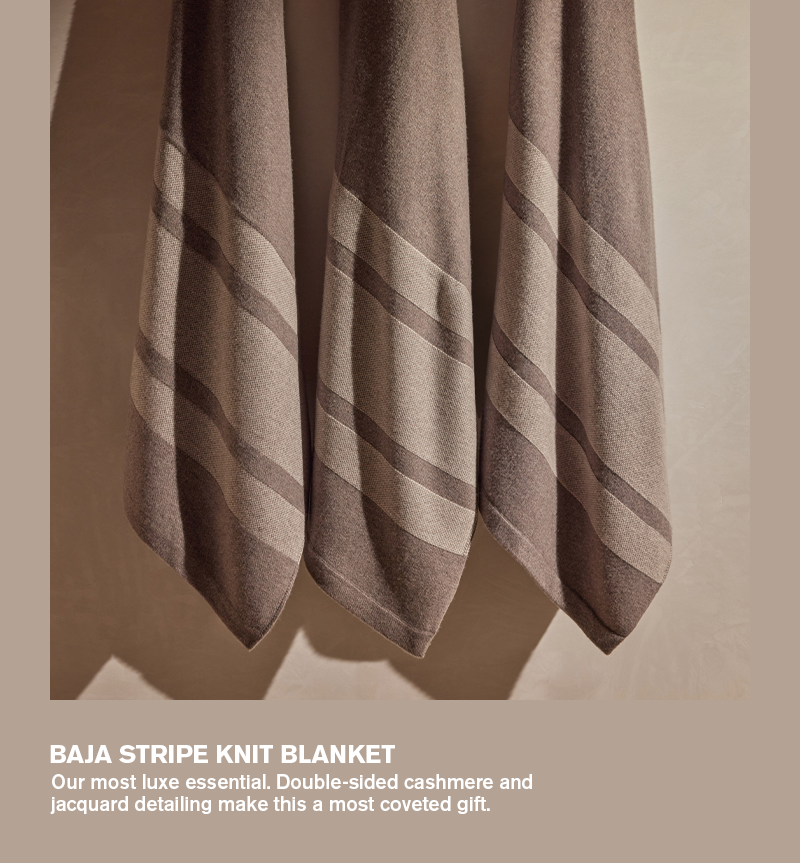 BAJA CASHMERE BLANKET GIFT BOX