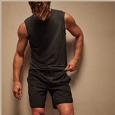 SPLIT HEM BOARDSHORT