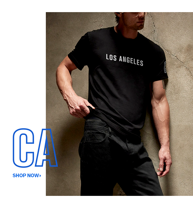 LA GRAPHIC SHORT SLEEVE CREW