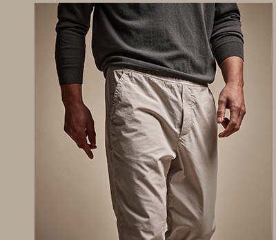 COTTON LINEN POPLIN PANT