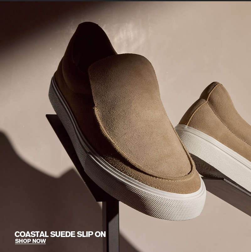 Men's Coastal Suede Slip On