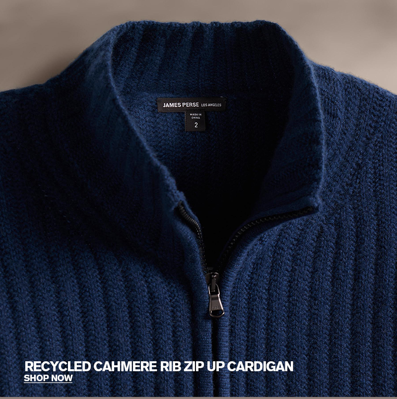 Recycled Cashmere Cardigan