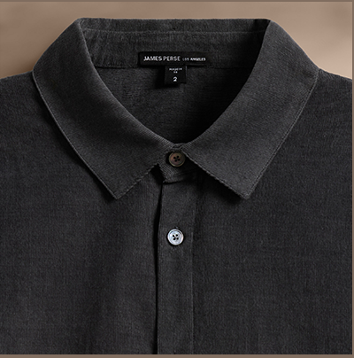 Cotton Cashmere Blend Corduroy Shirt