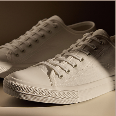 Men's Cotton Canvas Low Top Sneaker