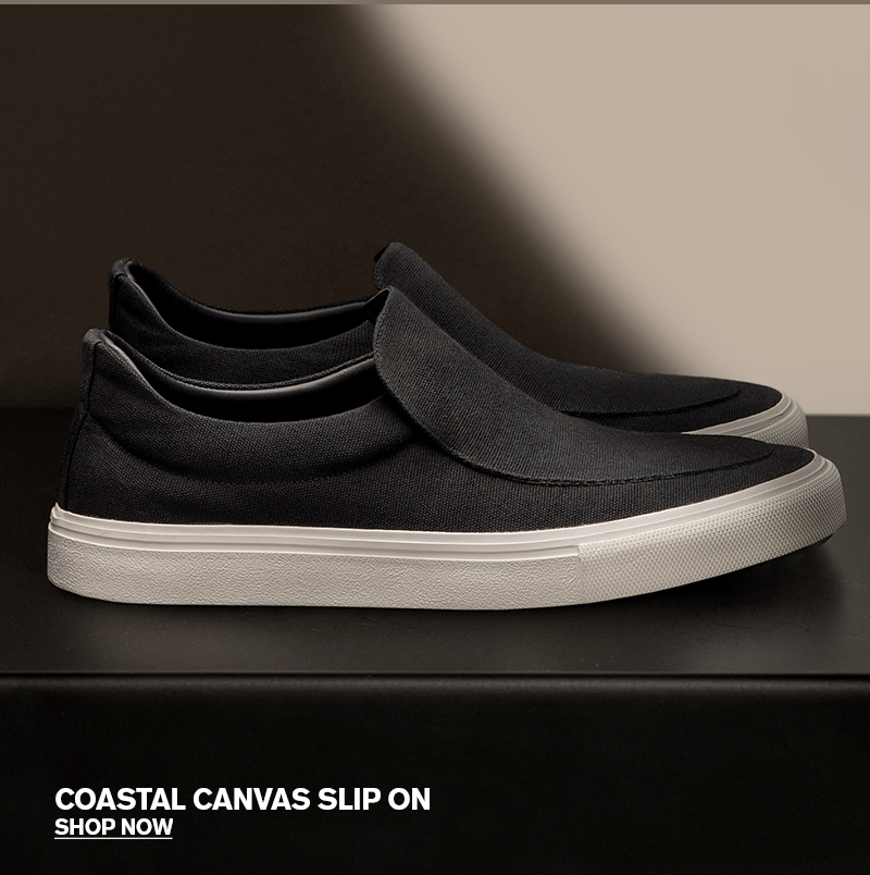 Men's Coastal Canvas Slip On