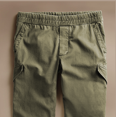 Reverse Twill Utility Pant