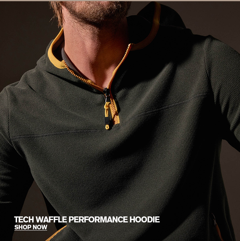 Tech Waffle Performance Hoodie