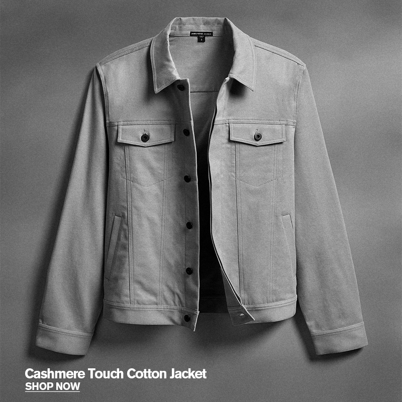 Cashmere Touch Cotton Jacket