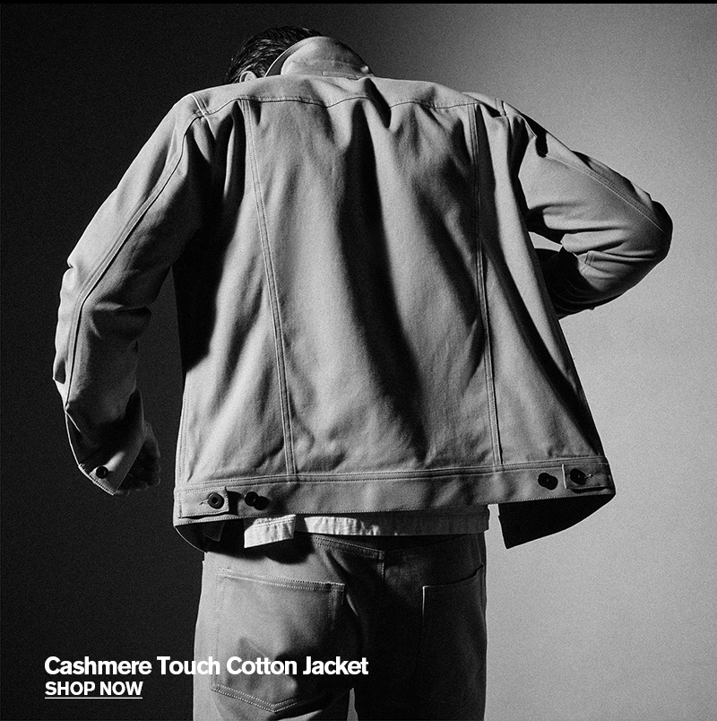 Cashmere Touch Cotton Jacket