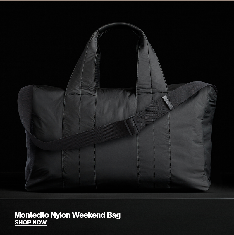 Montecito Nylon Weekend Bag