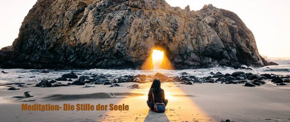 Meditation-Stille der Seele