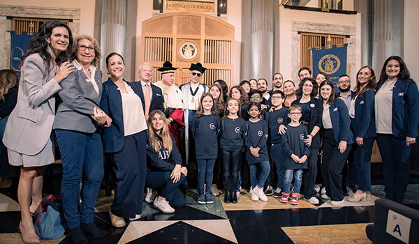 Andrea Bocelli was awarded an honorary degree from the University of Naples Federico II 