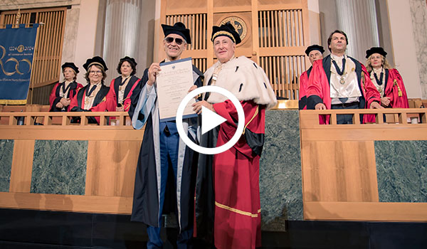 Laurea Honoris Causa al Fondatore