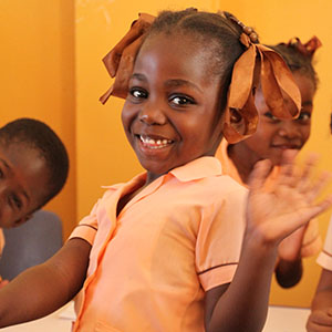 With €20 donate a week of tuition to a student from ABF’s projects in Haiti
