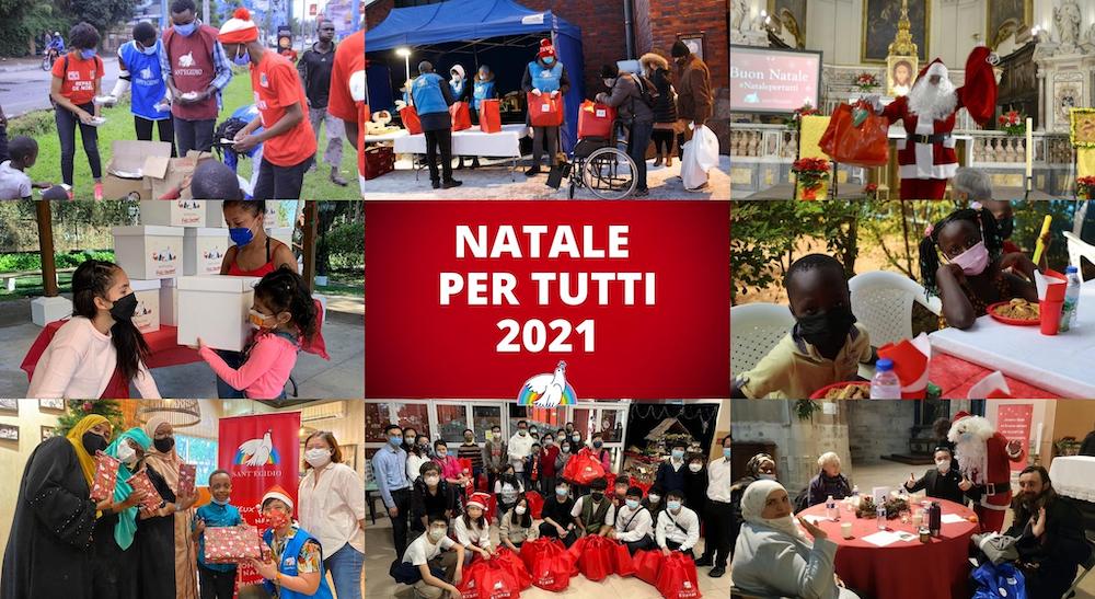 Le foto del Natale per tutti di Sant'Egidio Le foto del Natale per tutti di Sant'Egidio