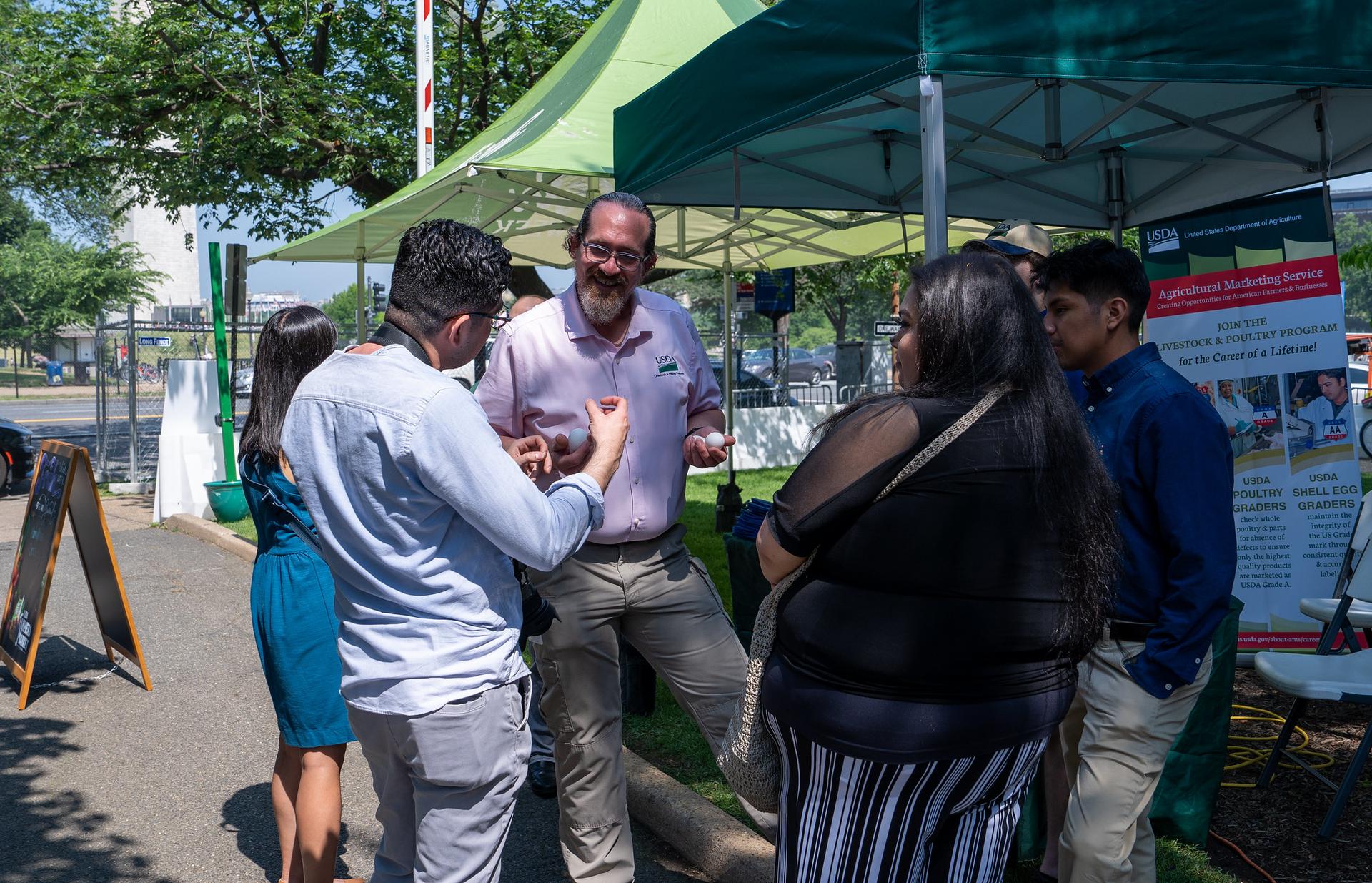 Photo: June 2, 2023, was the 26th annual USDA Farmers Market season opening day! From the USDA Flickr page