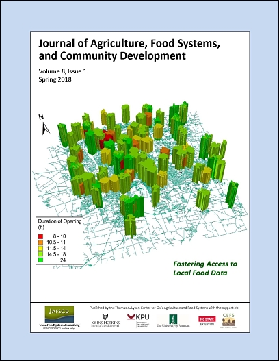 Cover of spring 2018 issue