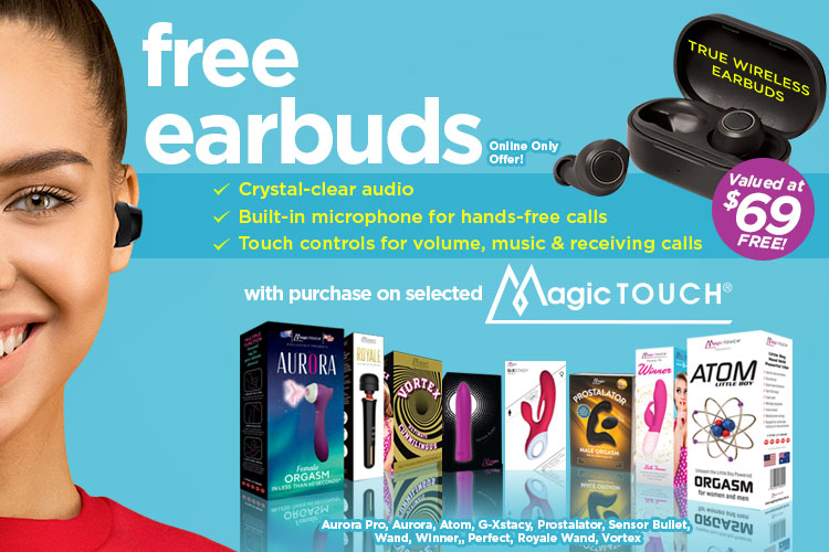 Free Wireless Earbuds with MagicTouch Fun Purchase🤩 Club X