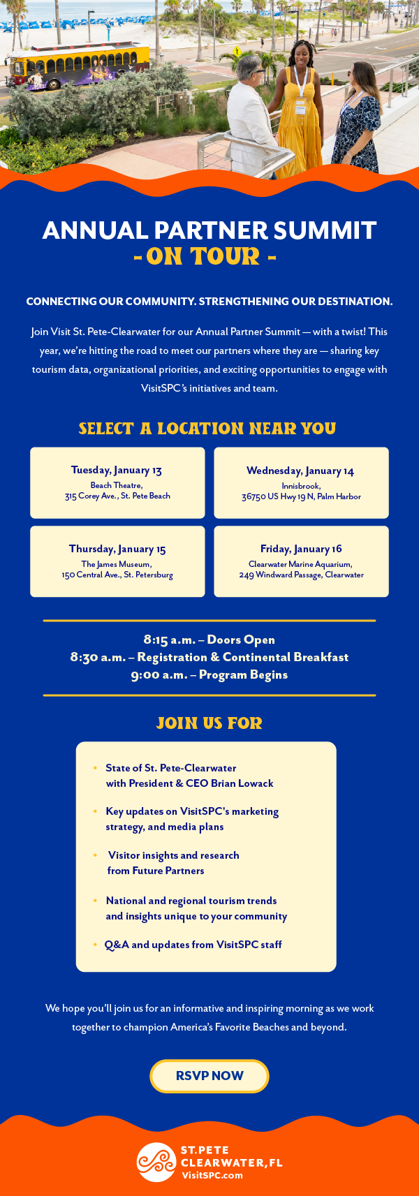 Annual Parter Summit - On Tour - RSVP Now